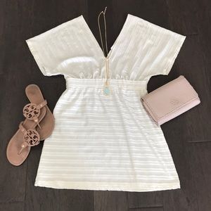 Dresses - AVA Medium White Dress / swim cover Dresses - AVA Medium White Dress / swim cover